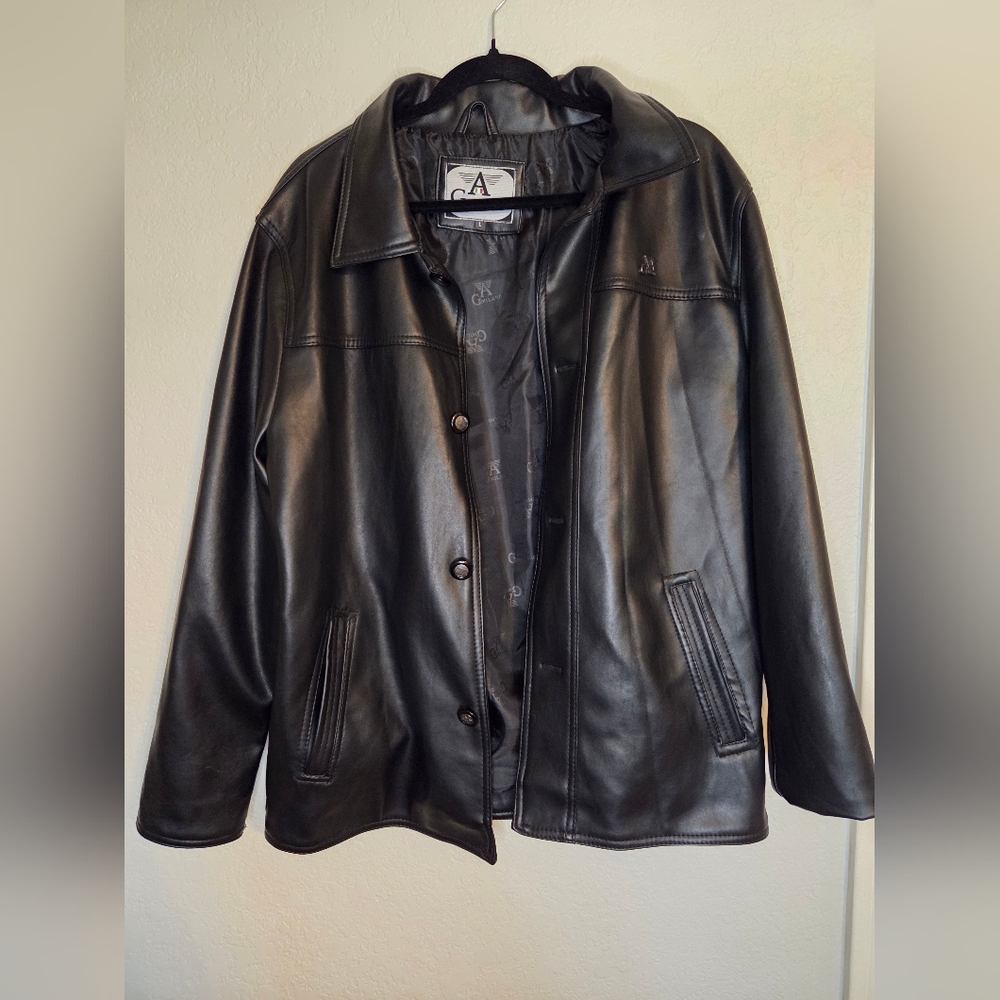 GA Milano Black Leather Jacket, This Is an Awesome Jacket !!